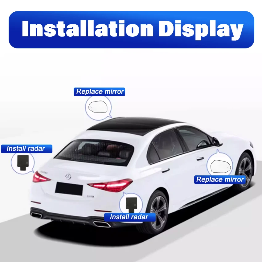 Car Rear Mirror For Hyundai IX35 2010-2015 Blind Spot Monitoring System BSD BSA BSM Radar Detection Device Assist Lane Changing