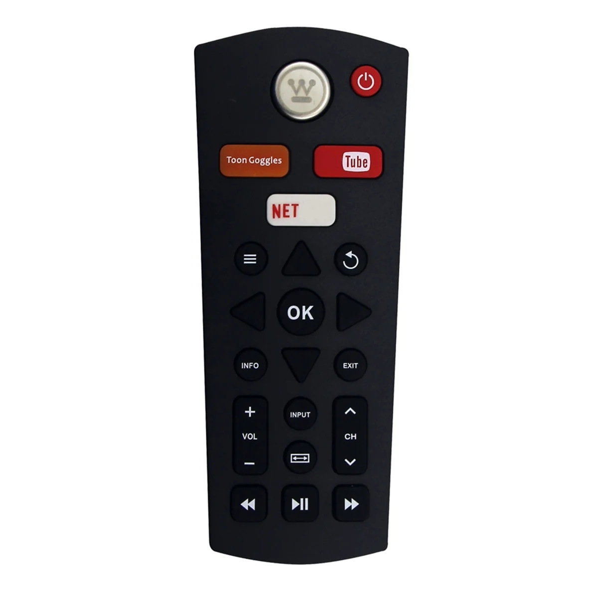 A57G-Remote Control Replace for Westinghouse TV WD65MC2400 WD42FB2680 WD32FB2530 WD40FB2530 WD24HB2600 WD65MC2240 WD32FC2240
