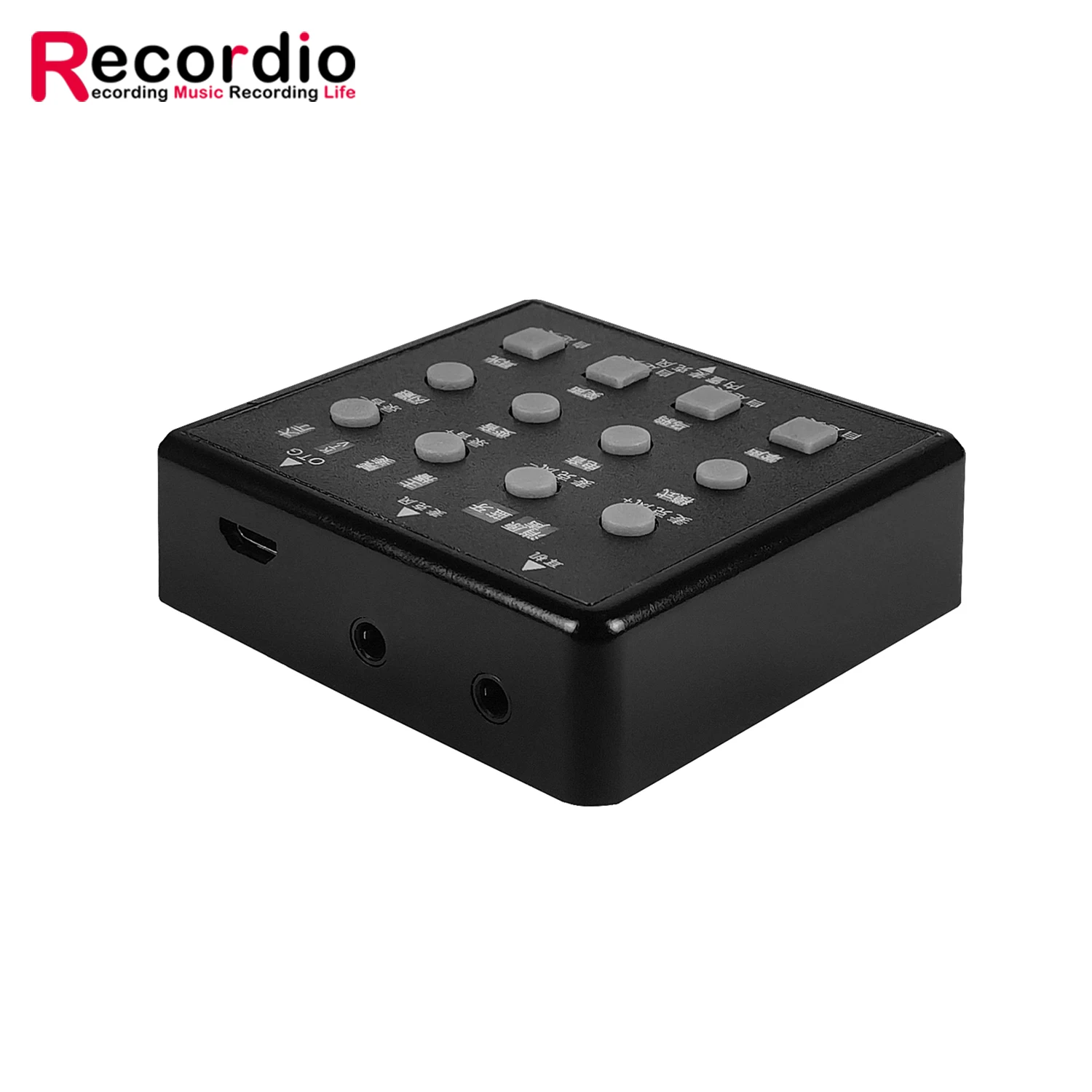 GAX-R8B Professional Audio Interface Sound Card Live Stream USB Sound Card Record Sound Module For Gaming Recording