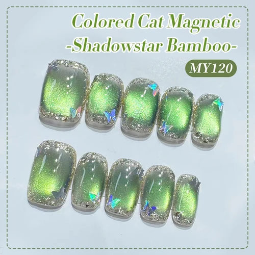 Imagen 2 del producto BORN PRETTY 10ml Shadowstar bambú gato magnético esmalte de uñas en Gel colorido remojo UV LED barniz para salón en casa manicura
