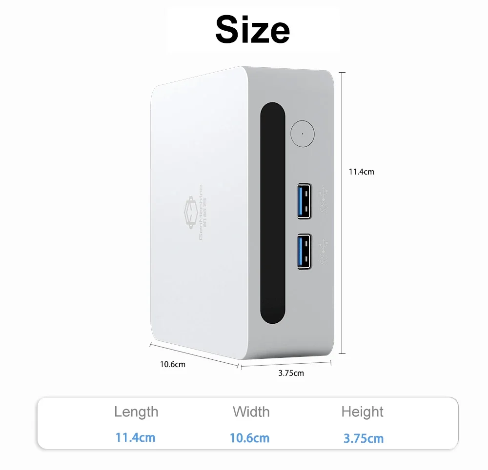 SZBOX MINI PC Windows 11 Pro Ryzen 7 5800H/5825U/4800H/Ryzen 3 7330U MINI PC DDR4 M.2 SSD WIFI6 BT5.2 Desktop MINI PC