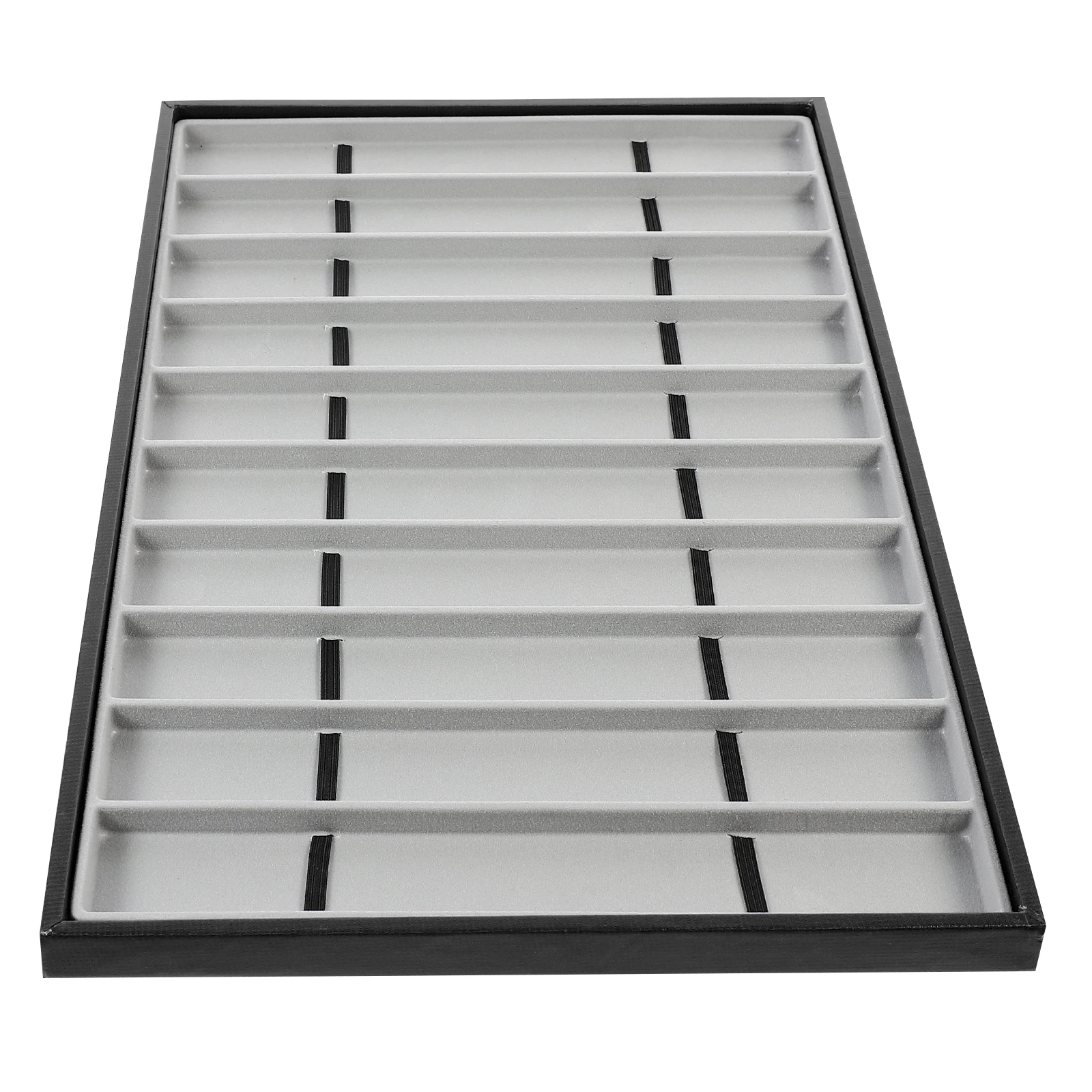 

10 Slots Watch Display Tray Organizer Storage Case Portable Jewelry Holder Presentation Stand High Quality Soft Classic