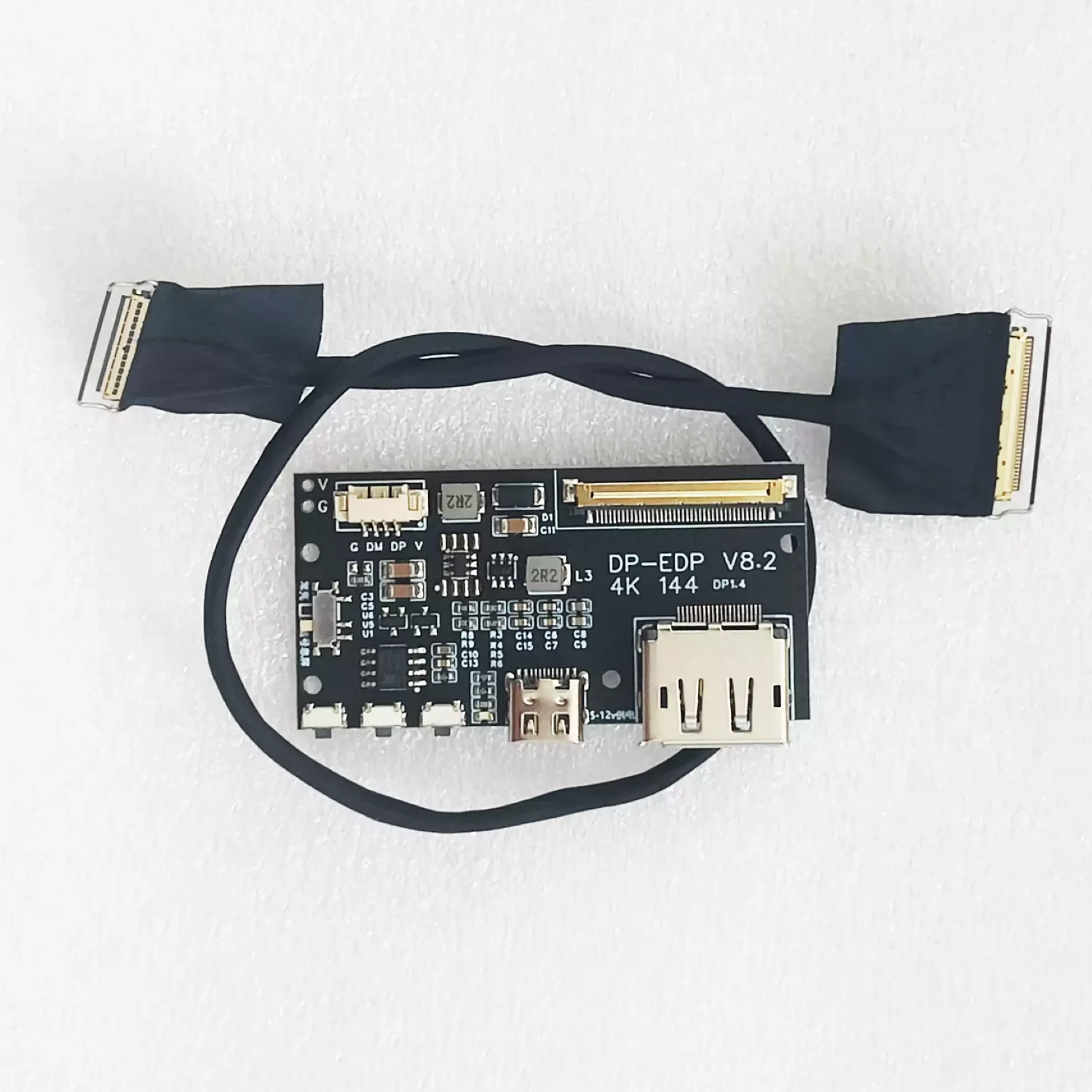 DP to EDP Driver Board 4K 144Hz 2K 240Hz  LCD Screen Controller Adapter for Laptop Panel to External Monitor DIY