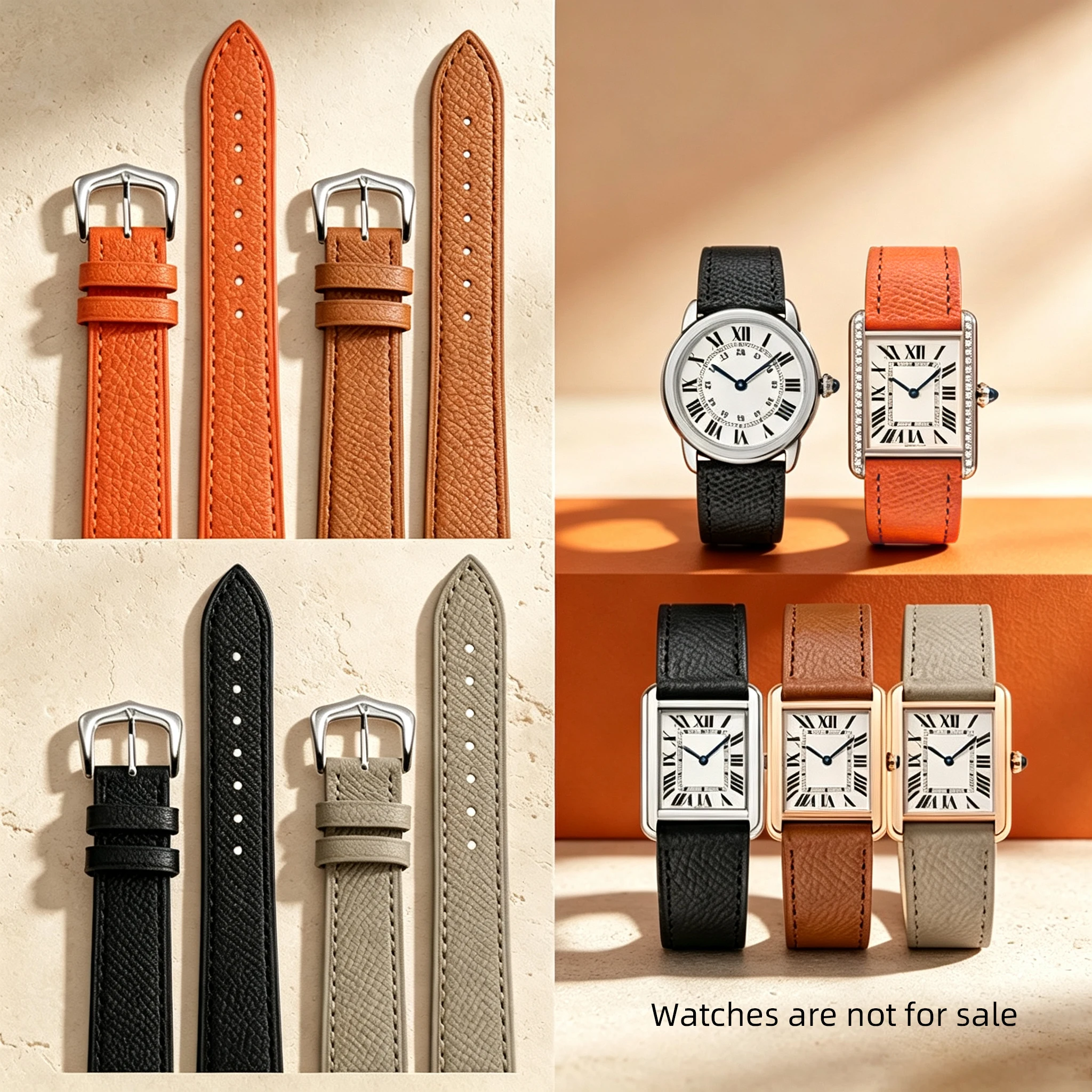 Cartier Watch Santos - Correa de reloj para Cartier Santos‑Dumont