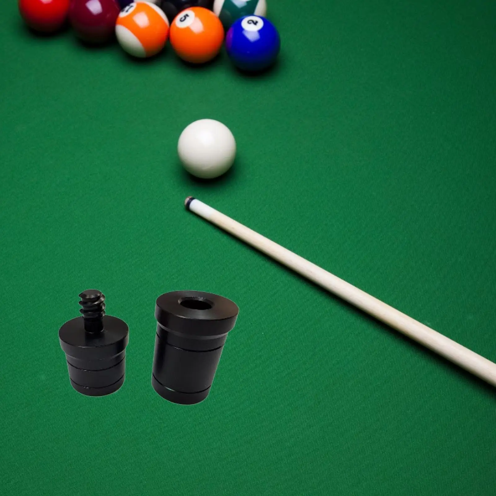 

Snooker Pool Cue Joint Protector Shaft Head Cap Tool for Professional Billiard Equipment Supplies Maintenance