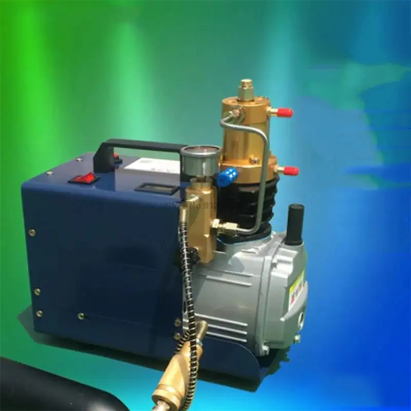 High Pressure Air Pump Electric Air Compressor for Airgun Scuba Pump Tubing with Filter 1.8KW 220V/50HZ 2800r/min 32MPA