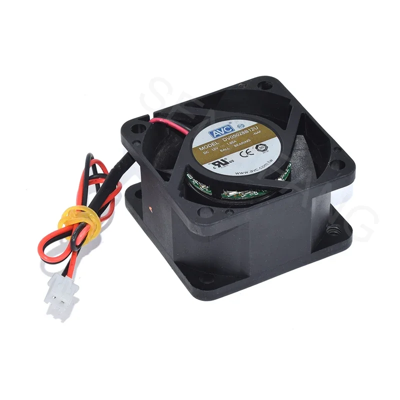 

New For AVC DV05028B12U DC12V 1.65A 2 Wire Cooling Fan