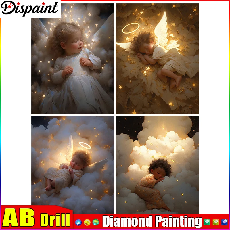 Dispaint AB Square/Round Drill 5D DIY Diamond Painting 