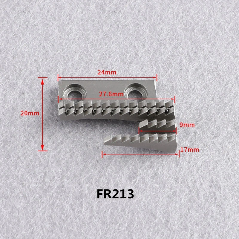 Industrial sewing machine needle plate synchronous machine double row toothed needle plate B28DYP sewing machine accessories