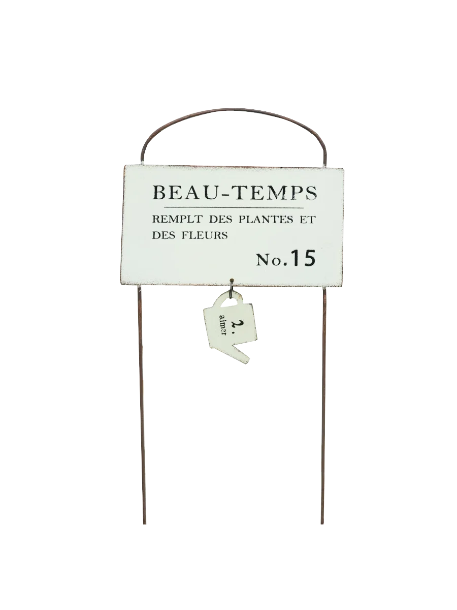 Iron Art bet Banner Small Water Pot Pendant Flower Holder Garden Pot Decorations Home Balcony Gardening Miscellaneous