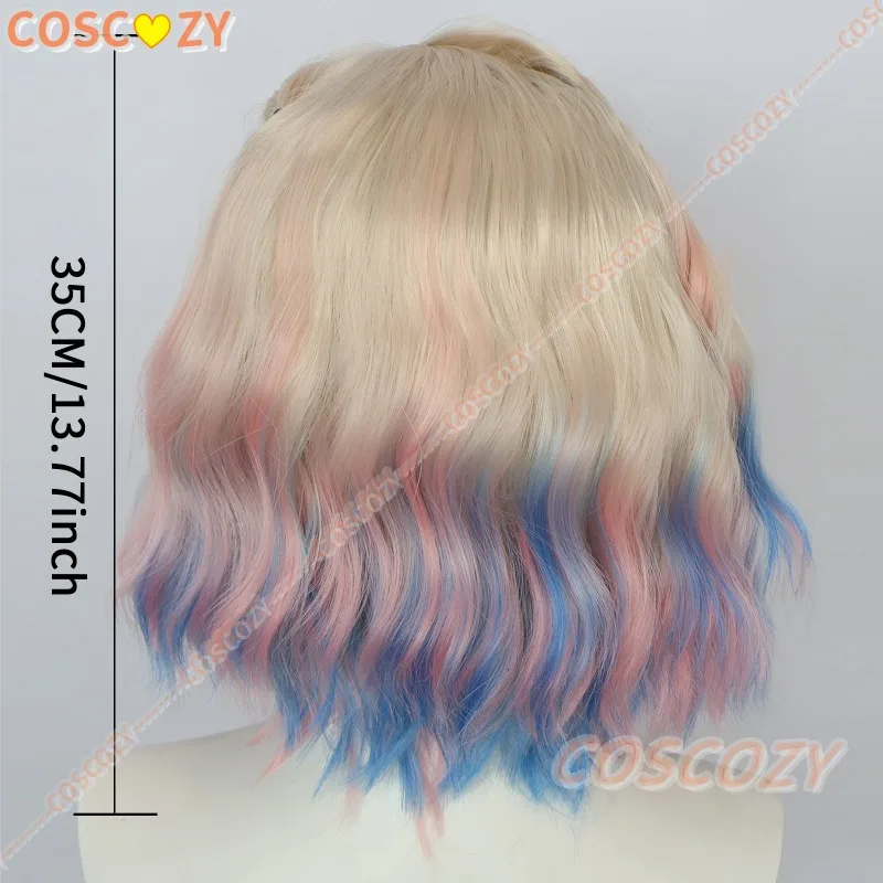 코스프레 늑대인간 소녀 에니드 코스프레 가발 여성 합성 헤어 섬유 맞춤형 가발 축제 할로윈 크리스마스 소품 선물