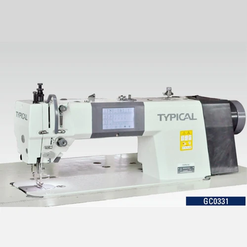 

Digital Stitch GC0331 Lock Stitch Sewing Machine Top Feed Bottom Feed Step Motor TYPICAL SEWING MACHINE