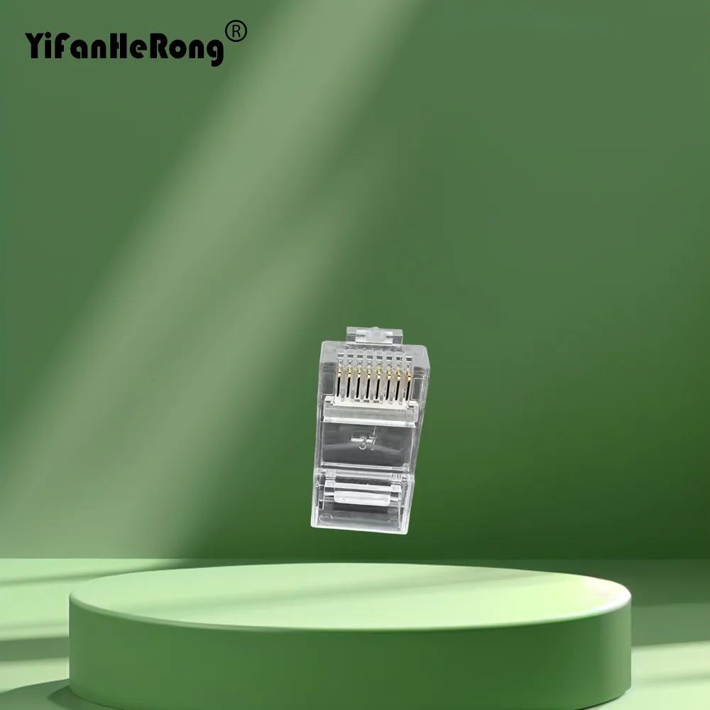 

20PCS 50PCS Network Connector RJ45 Modular Plug Ethernet RJ45 RJ-45 CAT5 CAT5E CAT6 Modular Cable Head Plug