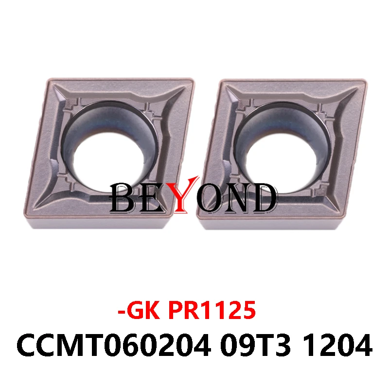 Original CCMT060204GK PR1125 CCMT09T304GK CCMT120404GK CCMT060202GK CCMT09T302GK pour inserts en carbure inoxydable CCMT CCMT3251GK