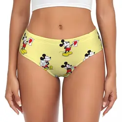 Custom Women's Minnie Mouse Mickey Mouse Cartoon Brief Panties Female Comfort Anime Underwear Underpants