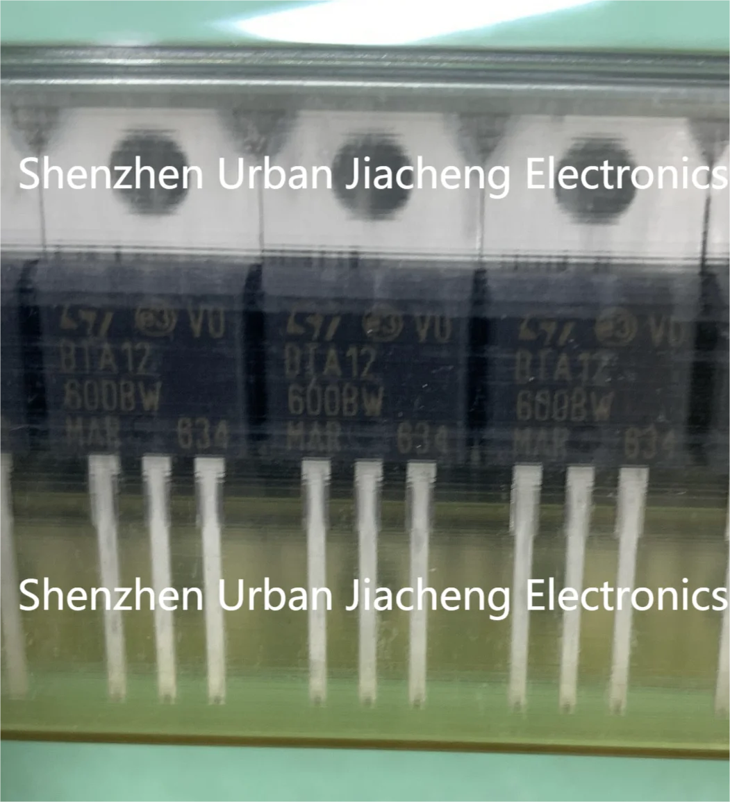 10PCS BTA12-600BW Triac 600V 12A TO-220AB 1.5V 120A 50mA Original goods in stock