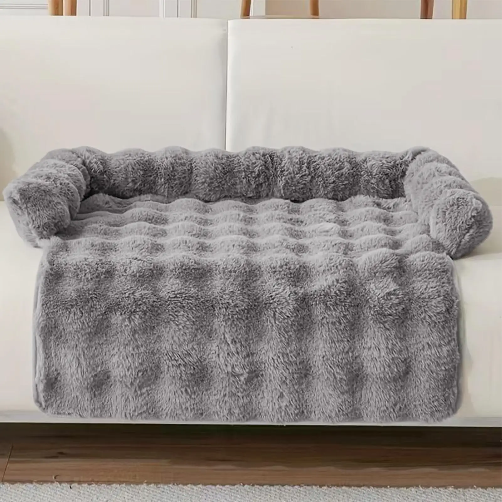 

Пушистый успокаивающий диван для домашних животных, съемная подушка для сна для кошек, моющийся диван-гнездо для собак, товары для домашних животных для дома, кухни, детской квартиры