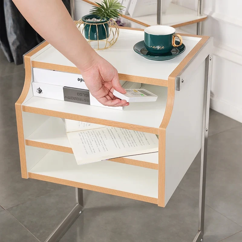 Creative storage bedside table storage storage of the same record player living room