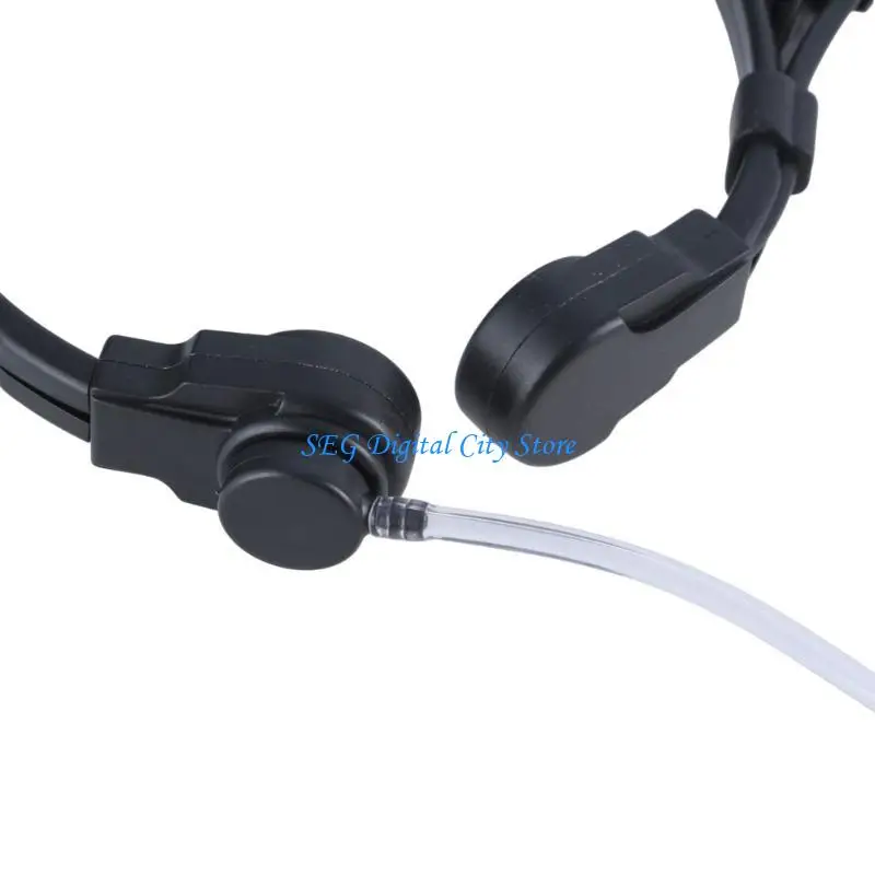 

U75B Tacticals Communication Headset with Expanding Throat Micophone 7.1 Sound Accessories for Various Radios Gaming Security