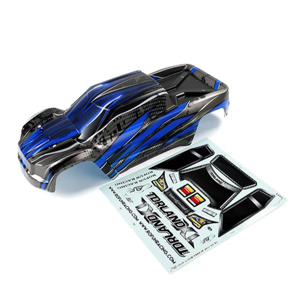 

Наклейки на корпус автомобиля ROFUN для 1/8 HPI Racing Savage XL FLUX Rofun Rovan TORLAND XL, бесщеточные детали игрушек для грузовиков, синий