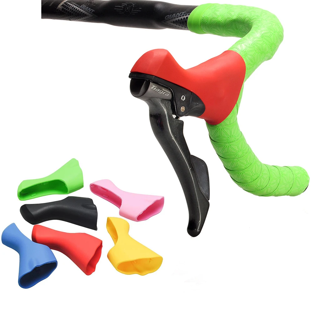 Fiets Dual Control Hendel Beugel Cover Voor Shimano Kit 105 ST-4700 5800 6800 R7000 R8000 Shifter Beschermhoes Rubberen Huls