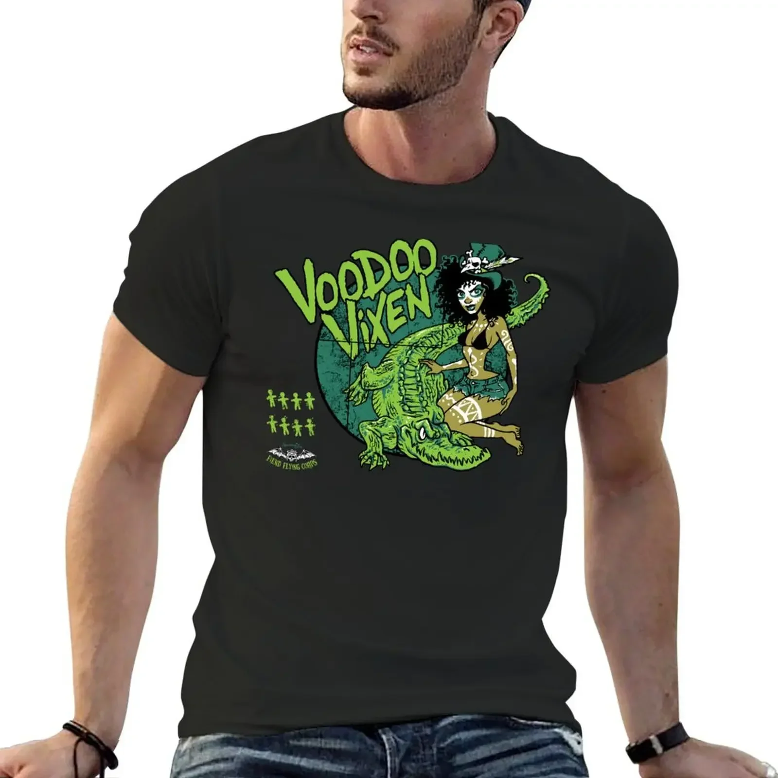 Voodoo Vixen T-Shirt tops aesthetic clothes graphic t shirt vintage kawaii clothes men clothes