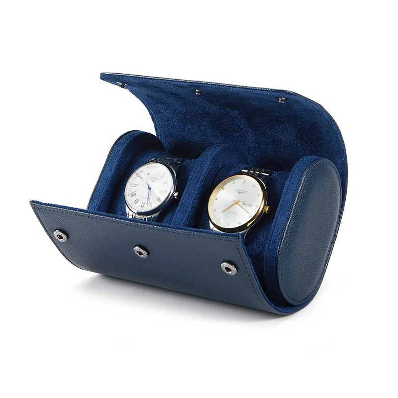Embers lederen horlogerol 1 2 3 slots luxe echte horloge opbergdoos reistas horlogekast geschenkdoos horlogezakje