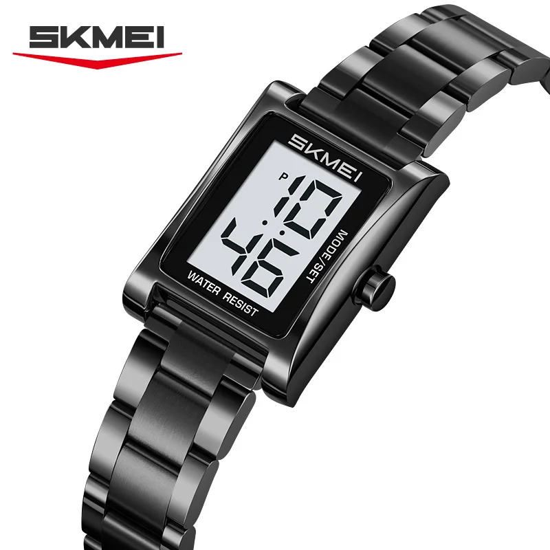 Reloj digital SKMEI 2569 para mujer, reloj de pulsera elegante con calendario, reloj deportivo electrónico de moda para mujer, reloj mujer.