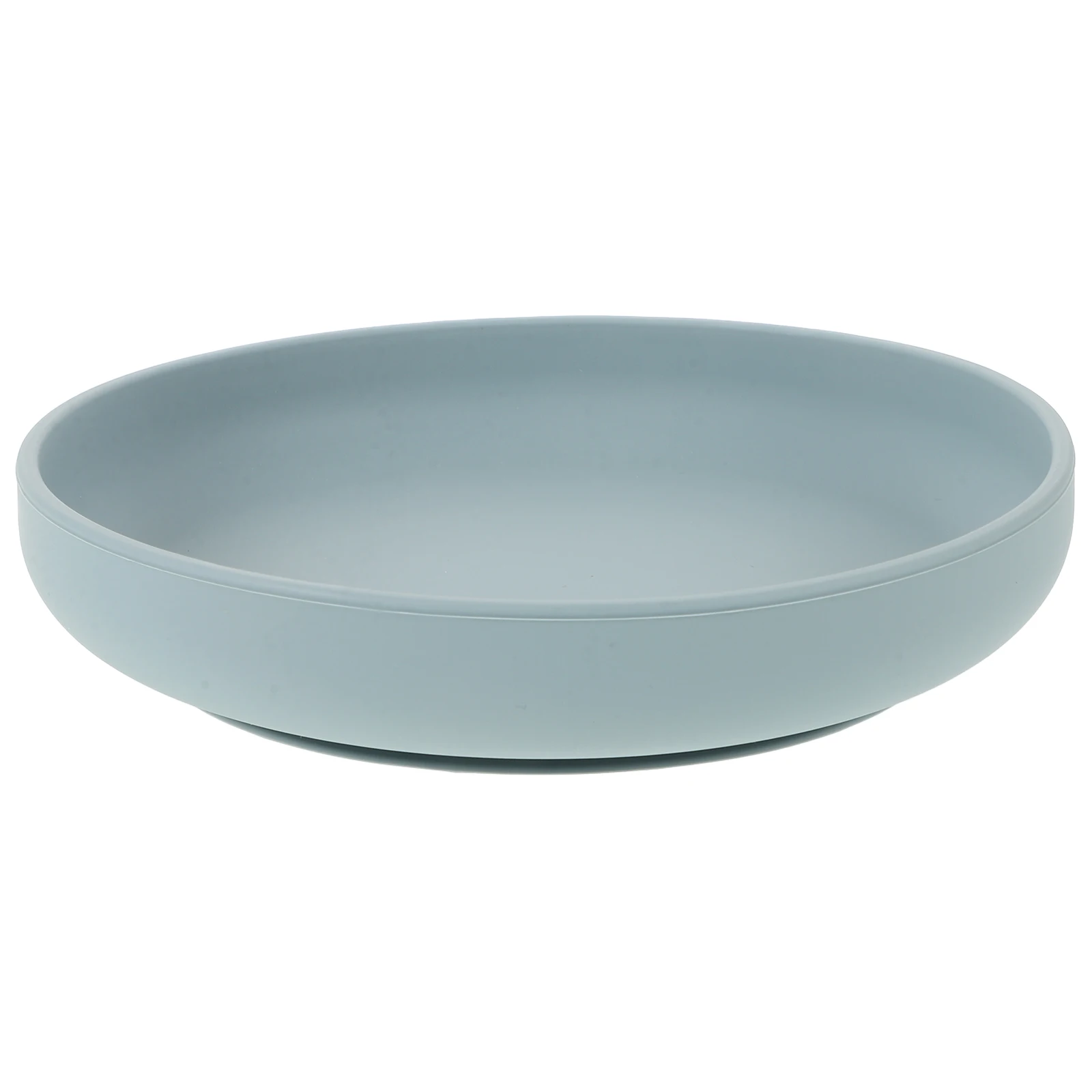 

Spill Proof Dinner Plates Silicone Elderly Self Feeding Plate Suction Base Tray Non Skid Dining Tableware For Seniors