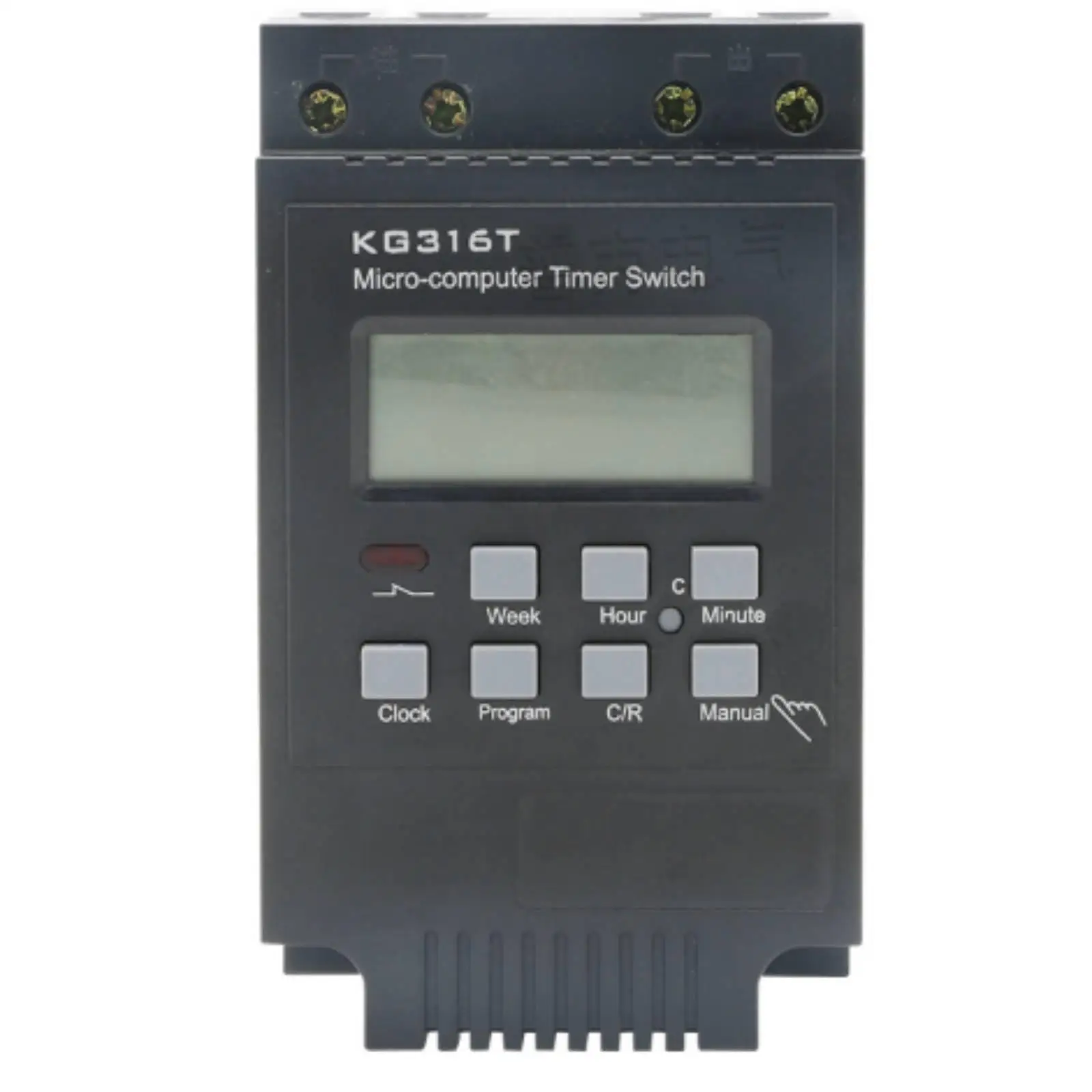 Microcomputer Timer Switch 220V 240V Plastic Electric Timer for Lights Water Heater Automatic Power Off
