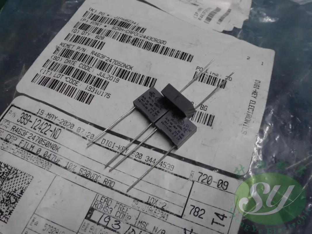 

20PCS AV R46 0.047uf/310VAC 47nf 473 New film capacitor 10MM