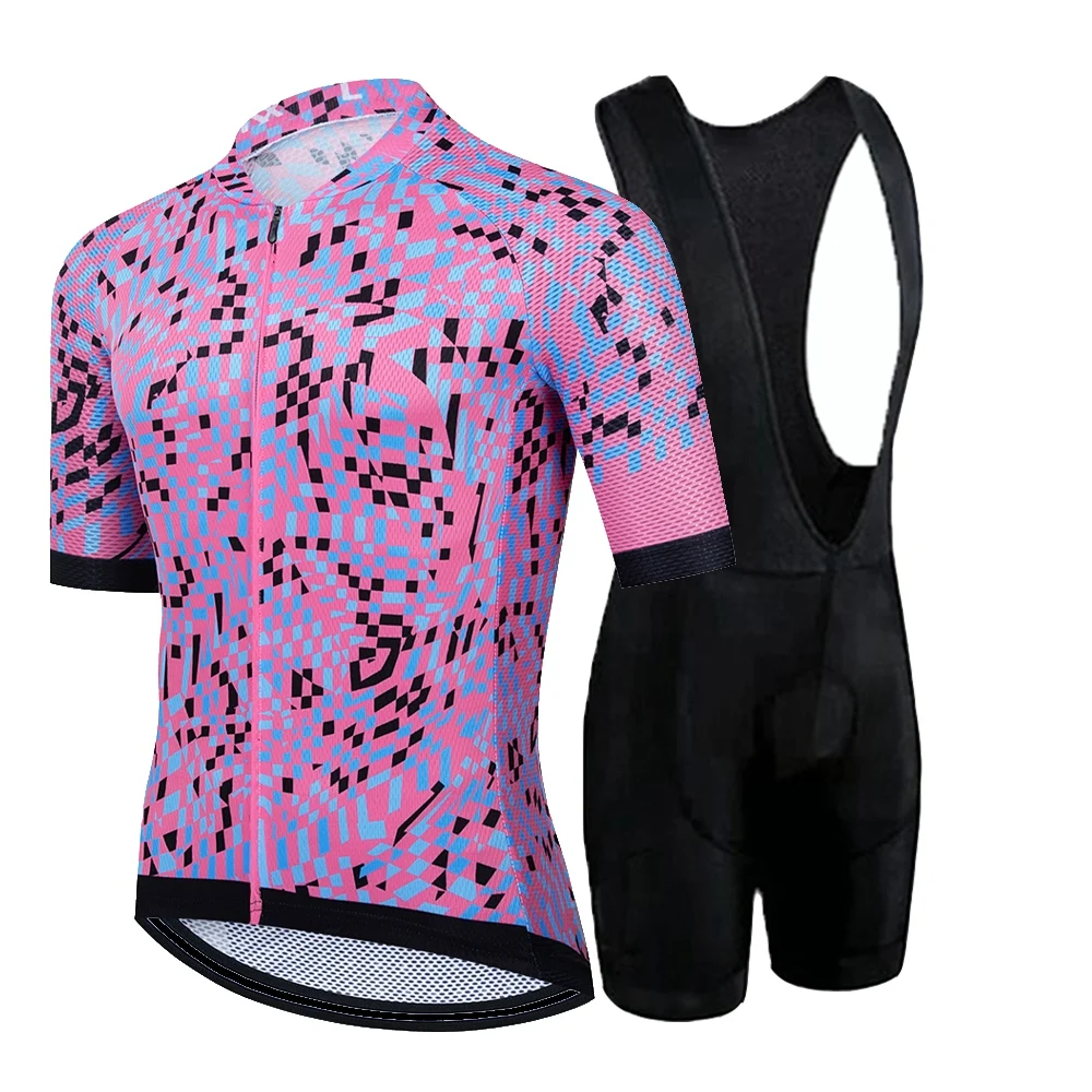 ensemble-de-cyclisme-pour-femmes-raudax-compose-d'un-maillot-a-manches-courtes-a-sechage-rapide-et-d'un-short-a-bretelles-avec-motif-floral-a-rayures-degradees-ideal-pour-le-cyclisme-estival