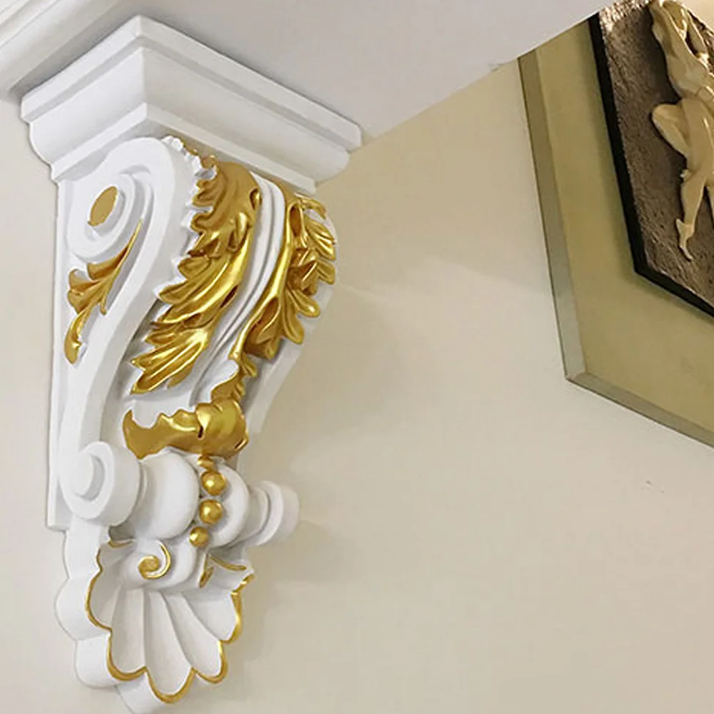 PU Polyurethane Foam Material Imitation Plaster Golden Beam Joist Head Column Roman Column Elephant Trunk Wall Decoration Decora