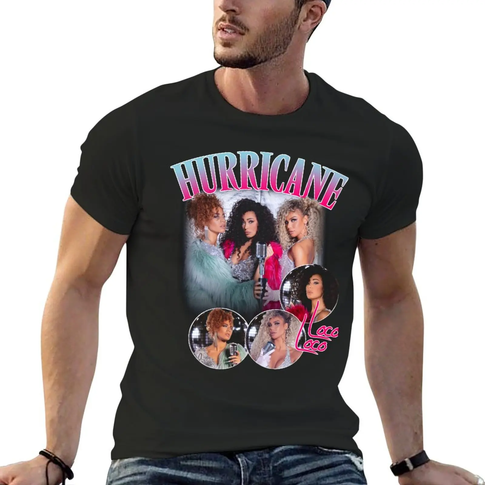 

Hurricane Loco Loco Serbia 2021 Eurovision Song Contest Y2K T-Shirt sublime korean fashion luxury clothes men