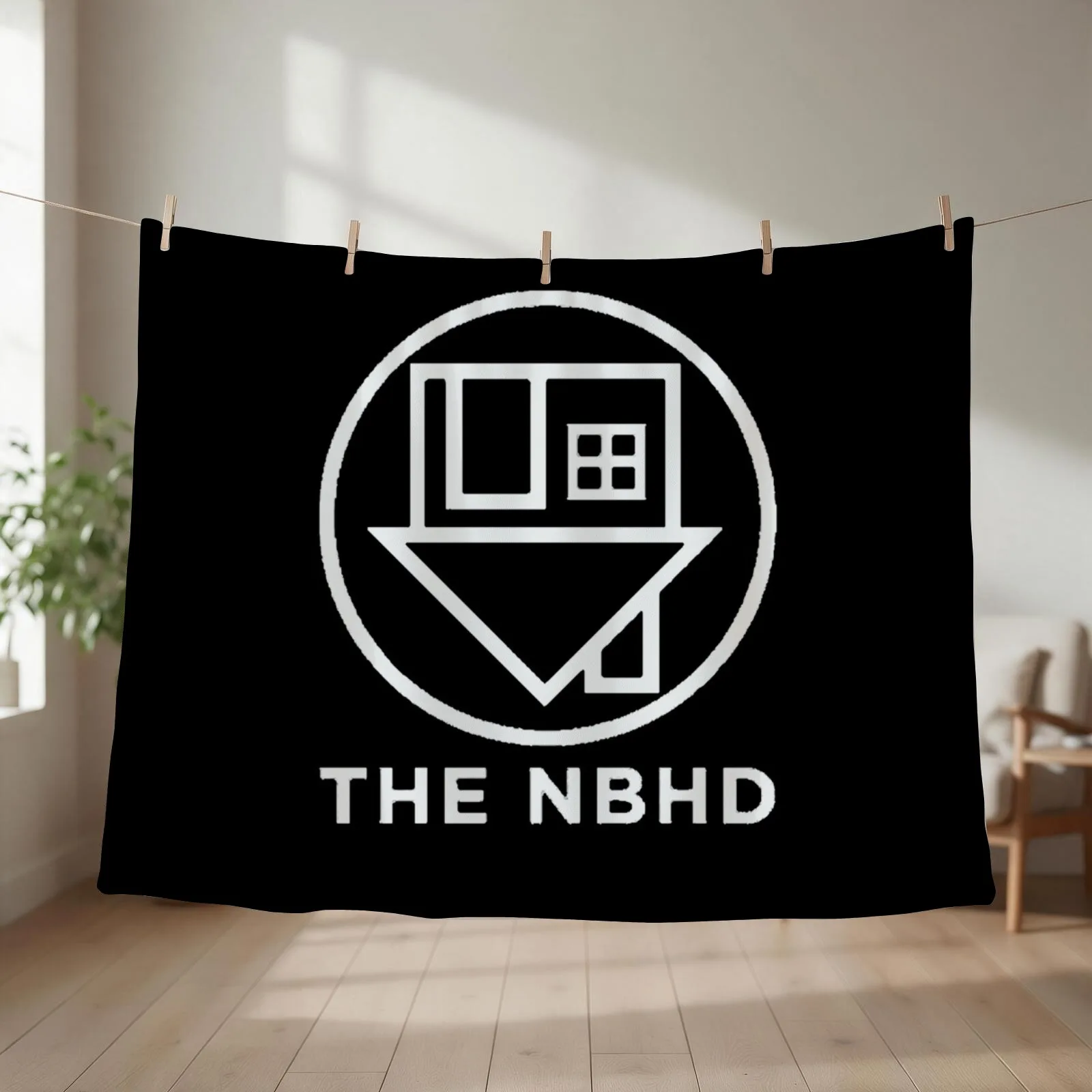 The Neighbourhood rock band Throw Blanket couch cozy soft plush fuzzy picnic outdoor blanket