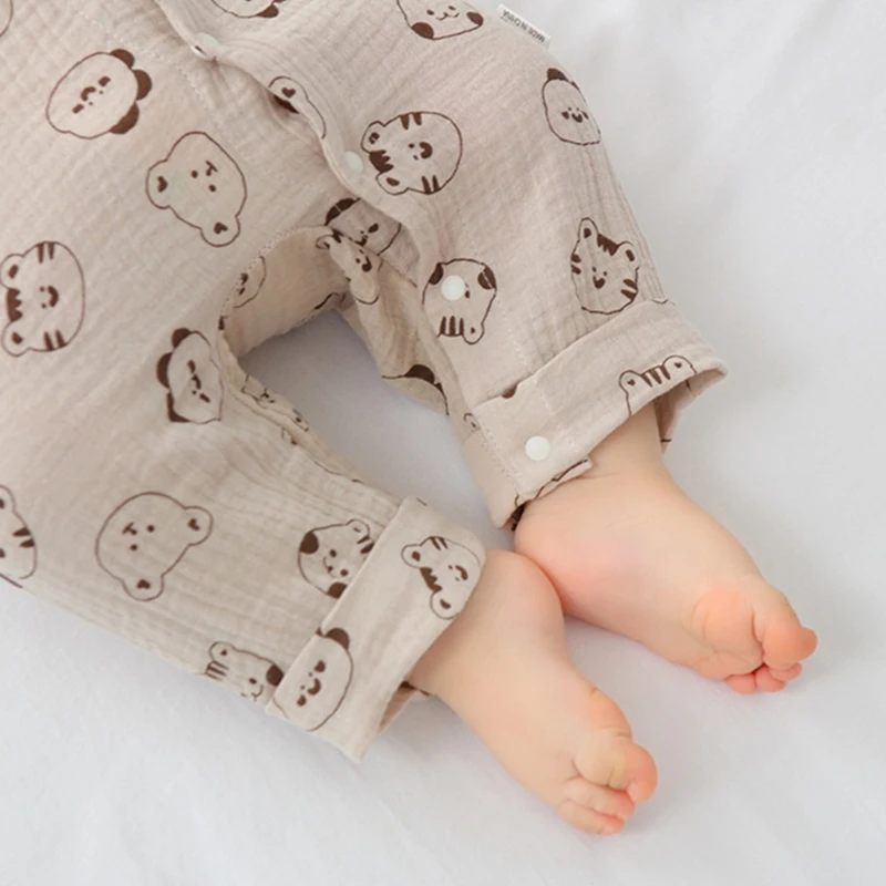 Baby Jumpsuit Newborn Romper Clothes  Bodysuit Casual Clothes Summer Spring Outfit Cotton Infant Sleepwear