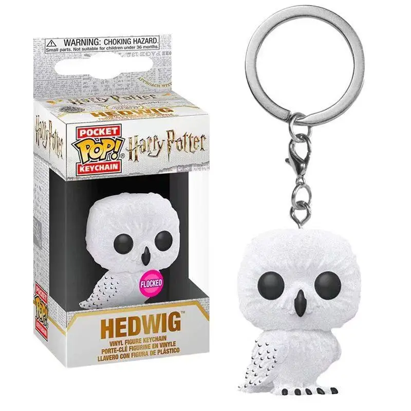 Funko POP Fawkes Keychain Toy Hedwig PVC Action Figure Collectible Model Toys for Chlidren Christmas Carvinal Birthday Gift Toy view 2