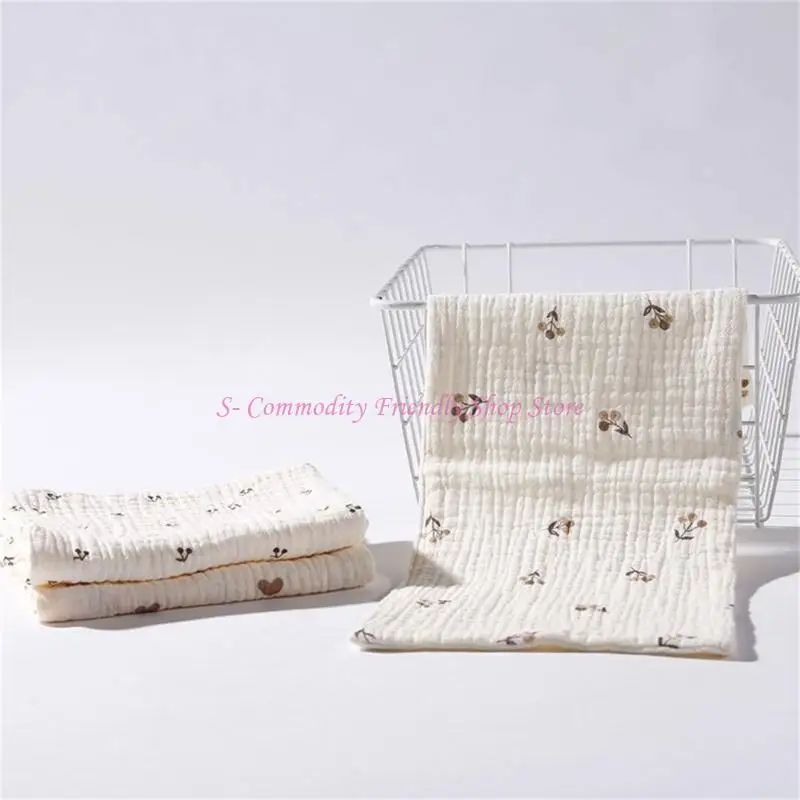 

85AE детское прямоугольное полотенце, хлопковое полотенце для лица, ткань для мытья новорожденных, высокопоглощающая лицевая