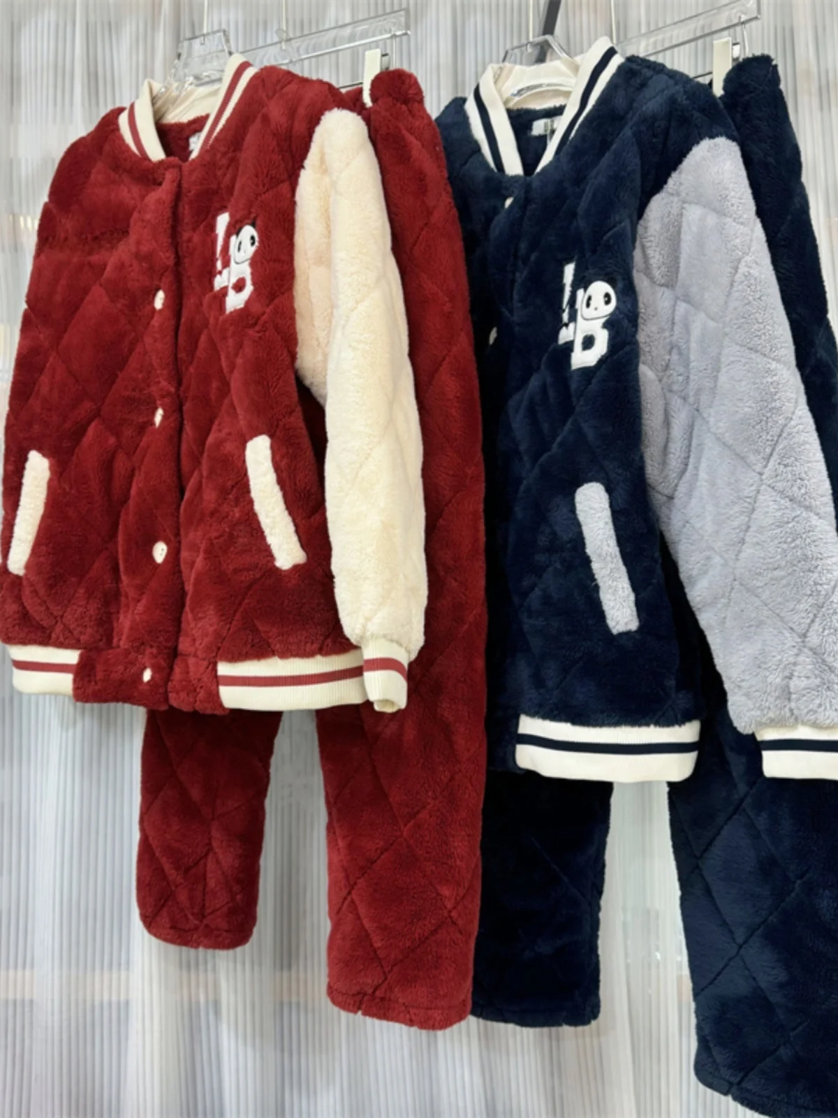 thiened-t-couche-longue-velours-hommes-spwear-baseball-jaet-col-montant-couples-hiver-maison-vetements-chaud-confortable-maison-costume