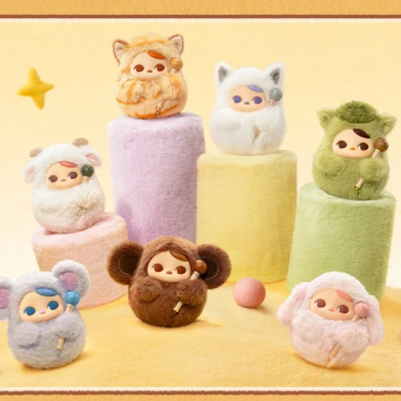 

POPMART PUCKY Knock Knock Series Hanging piece vinyl Blind Box Toy creative and cute surprise collection Holiday gift Decoration