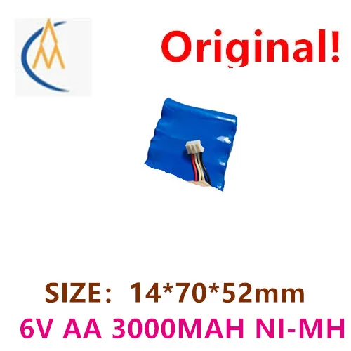 Pump truck remote control battery 6V AA3000mAh Jingnong truck overhead crane remote control internal four wire