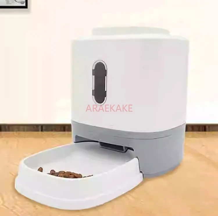 Pet automatic feeder, dog press feeding toy, smart food utensil, slow food dog bowl, complete water basin, large capacity