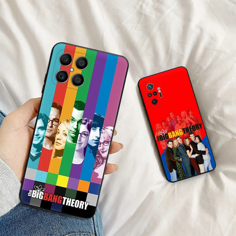 Soft Silicone Phone Case for Honor X7b X9b X6 X9 a X7 X8 b 70 90 Magic5 The Big Bang Theory Huawei P20 P30 Pro P40 P-Smart Cover