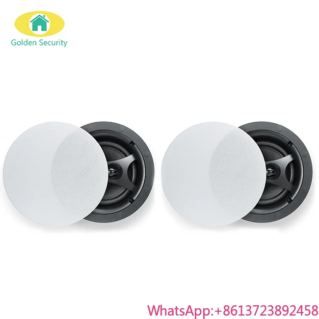 

High Quality Wireless Ceiling Master Speaker Slave BLE Wireless Speaker Work with Background Music Amplifier Mounted on Ceiling