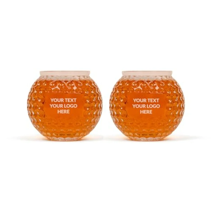 

Очки для виски для гольфа — уникальные, прочные и забавные аксессуары для питья для гольфа ручной работы, 10 унций каждый и ручной работы с прочной упаковкой