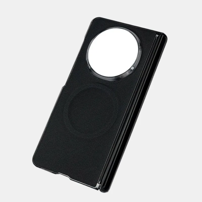 

FIND N5 Magnetic Pu Leather Phone Case for OPPO Find N5 All-inclusive Center Axis Hinge Folding Screen Drilled Protective Cover