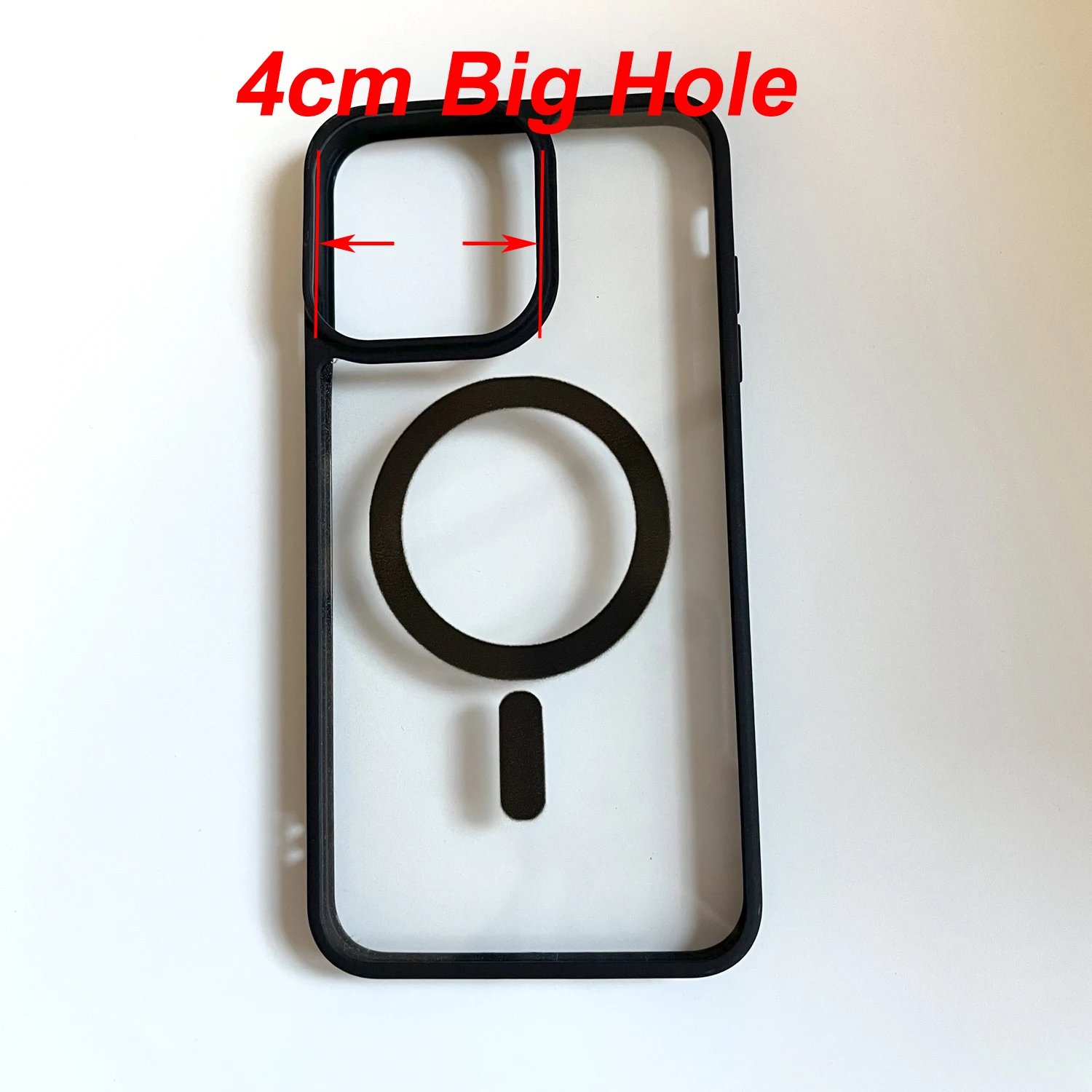 4cm Big Hole Magnetic Phone Cover For Xs max Turned to 15Pro Max Hard Case for XSmax to 14Promax /13pro Max Protect Cover