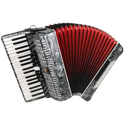 

YW870 37 Keys 80 Bass 10 Register Diatonic Keyboard Accordion Piano Musical Instrument for Professional Performer