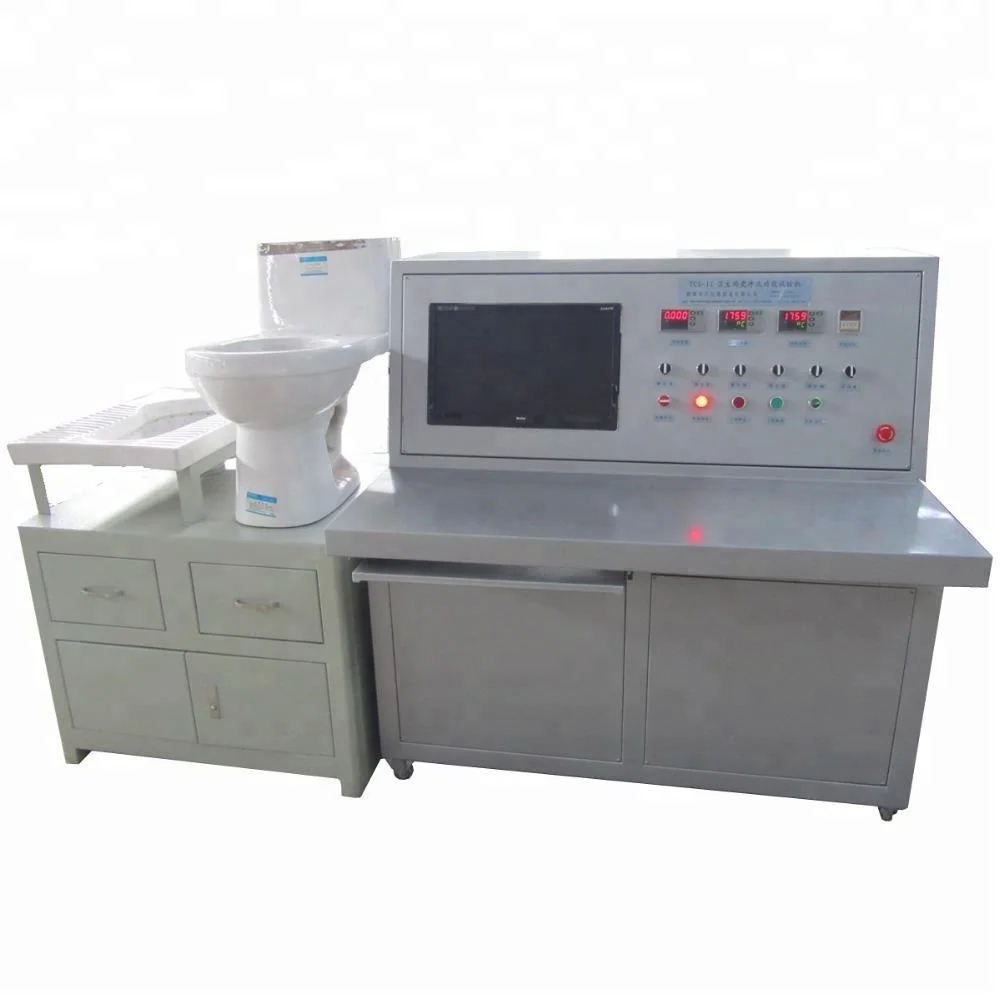 TCS-II Sanitary ceramics toilet seat flushing performance testing machine