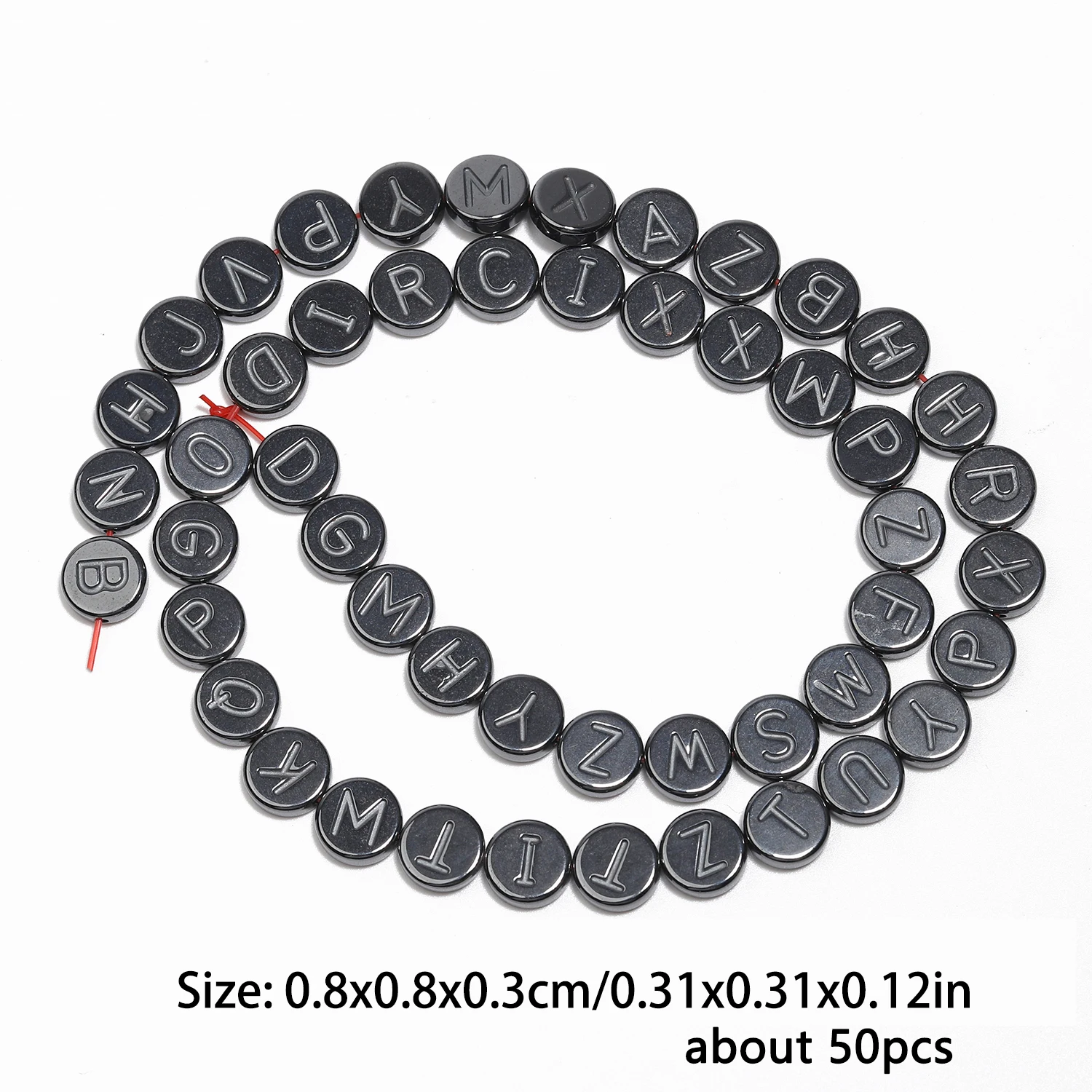 11 Styles Natural Black Hematite Beads Charms Oval Frame Round Irregular Loose Bead For Jewelry Making Diy Bracelet Accessories
